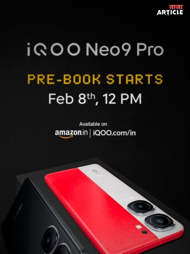 iQOO Neo9 Pro Pre-Book Starts