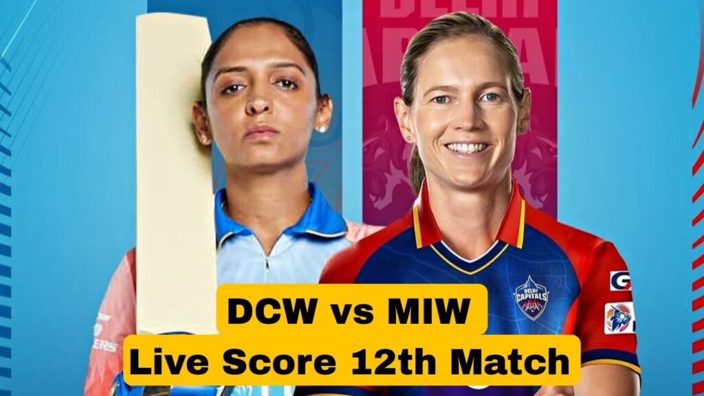 DCW vs MIW Live Score 12th Match